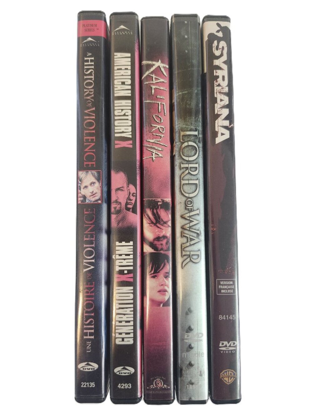 5‑Movie Crime & Thriller DVD Set